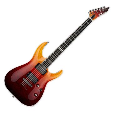 ESP E-II Horizon NT-II Tiger Eye Amber Fade Electric Guitar w/Case B-Stock sku number EIIHORNTIITEAFD-B