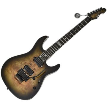 ESP E-II SN-II Nebula Black Burst Electric Guitar w/Case B-Stock sku number EIISN2BMNBLKB-B