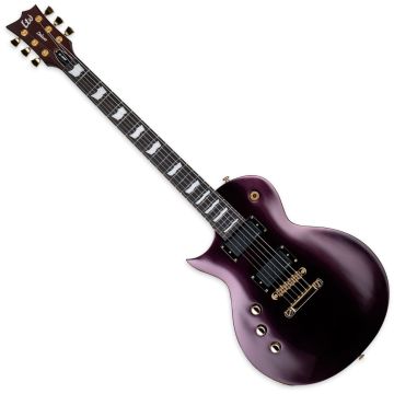 ESP LTD EC-1000 Lefty Guitar in Gold Andromeda B-Stock sku number LEC1000GOLDANDLH-B