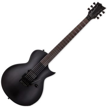 ESP LTD EC-FR Black Metal Electric Guitar Black Satin B-Stock sku number LECFRBKMBLKS-B