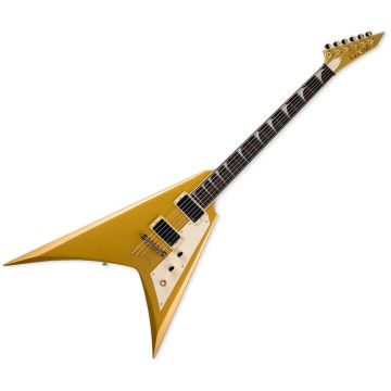 ESP LTD KH-V Kirk Hammett Signature Guitar Metallic Gold B-Stock sku number LKHVMGO-B