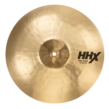 SABIAN 14" HHX Thin Crash Brilliant Finish sku number 11406XTB