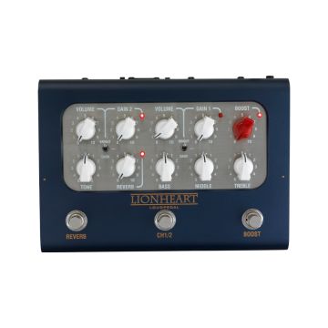 Loudpedal 60-watt 2 channel Lionheart amplifier, Tom Quayle signature sku number BCC-LOUDPED-LTQ