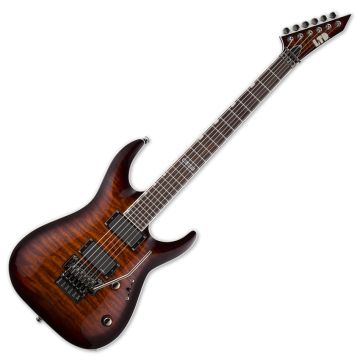 ESP LTD MH-350FR Guitar In Dark Brown Sunburst B-Stock sku number LMH350FRDBSB-B1334