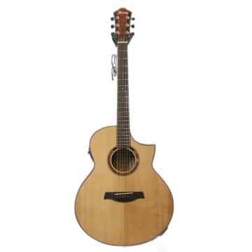 Ibanez AEW120BG NT Acoustic Electric Guitar Natural sku number AEW120BGNT
