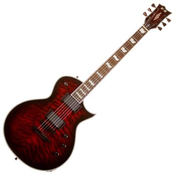 ESP E-II Eclipse QM STBCSB See Through Black Cherry Sunburst Quilted B-Stock sku number EIIECQMSTBCSB-B