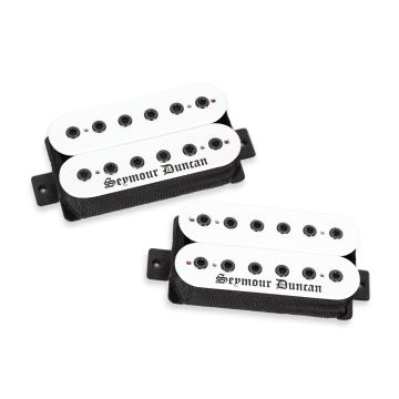 Seymour Duncan Set, Blackened Black Winter, Humbucker White Pickup sku number 11102-92-BBW-W