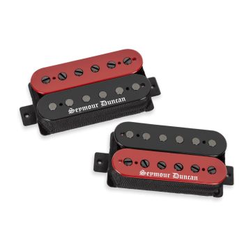 Seymour Duncan Set, Black Winter, Humbucker Red/Black Zebra Pickup sku number 11102-92-RB