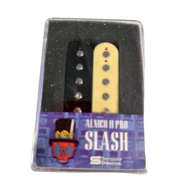 Seymour Duncan APH-2b Slash Alnico II Pro Humbucker Reverse Zebra Pickup sku number 11104-07-RZ