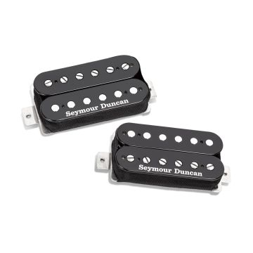 Seymour Duncan Green Magic Humbucker Black Pickup Set sku number 11104-17-B