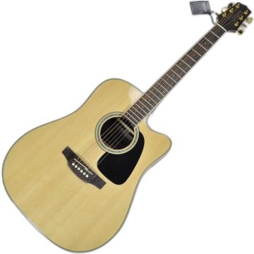 Takamine GD51CE-NAT G-Series G50 Cutaway Acoustic Electric Guitar in Natural Finish sku number TAKGD51CENAT