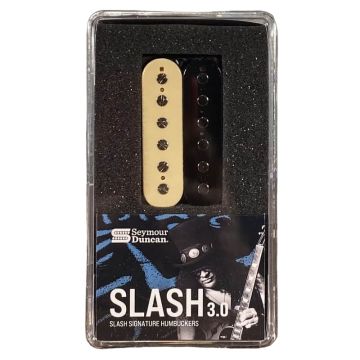 Seymour Duncan Slash 3.0 Bridge Humbucker Zebra 4-Conductor SE Pickup sku number 11104-42-Z-4C-bpSh