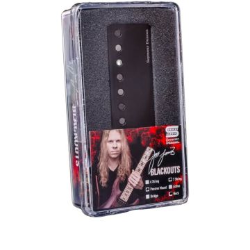 Seymour Duncan J Loomis neck Passive Mount, Black 7-String Pickup sku number 11106-67-BNc7