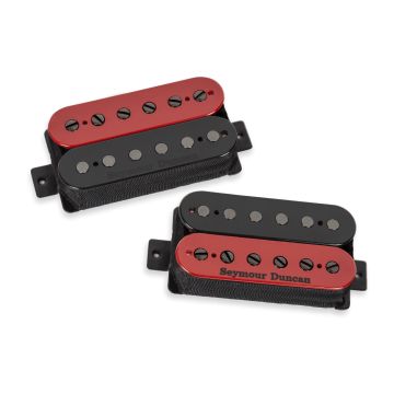 Seymour Duncan Set, Nazgul/Sentient, Red/Black Pickup sku number 11108-96-RB