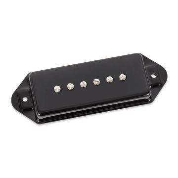Seymour Duncan P90 Silencer Bridge Dog Ear Hot Black Pickup sku number 11302-60-Bc-noL