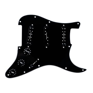 Seymour Duncan Pickgrd Assy, Everything Axe, Black Pickup sku number 11550-03-B