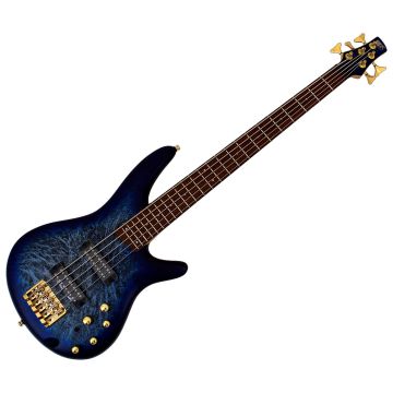 Ibanez SR305EDX 5-String Bass in Cosmic Blue Frozen Matte B-Stock 0008 sku number SR305EDXCZM-B0008