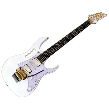 Ibanez Steve Vai Signature JEM7VP White WH Electric Guitar w/Bag B-Stock 7913 sku number JEM7VPWH-B7913