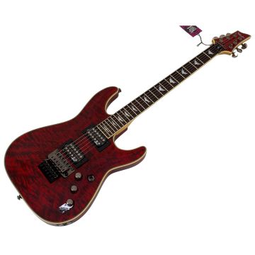Schecter Omen Extreme-FR guitar in Black Cherry B-Stock 1986 sku number SCHECTER2006-B1986