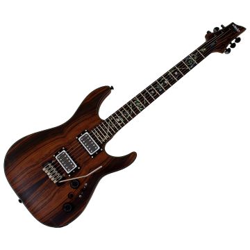 Schecter C-1 Exotic Ebony guitar in Natural Satin B-Stock 0308 sku number SCHECTER3337-B0308