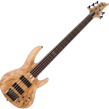ESP LTD B-205SM Fretless Bass Guitar in Natural Stain Finish sku number LB205SMFLNS