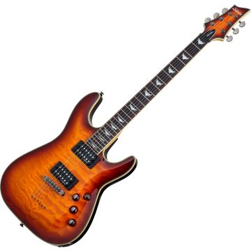 Schecter Omen Extreme-6 guitar in Vintage Sunburst sku number SCHECTER2024