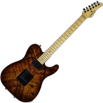 Schecter PT Koa Top Vintage Burst USA Custom Shop Electric Guitar sku number SCHECTERUPTKVB