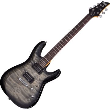 Schecter C-6 Plus guitar in Charcoal Burst sku number SCHECTER446