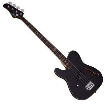 Schecter dUg Pinnick Baron-H Bass LH bass in Gloss Black sku number SCHECTER263
