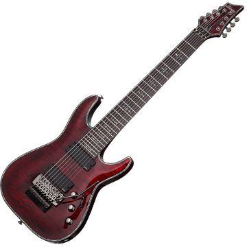 Schecter Hellraiser C-8 FR guitar in Black Cherry sku number SCHECTER1824