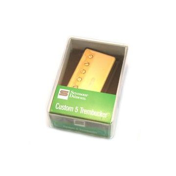 Seymour Duncan TB-5 Trembucker Duncan Custom Pickup Gold Cover sku number 11103-17-Gc