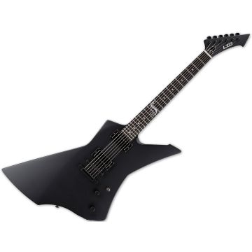 ESP LTD James Hetfield Snakebyte Electric Guitar in Black Satin B-Stock sku number LSNAKEBYTEBLKS.B