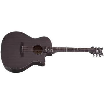 Schecter Orleans Studio Acoustic acoustic in Satin See Thru Black sku number SCHECTER3713