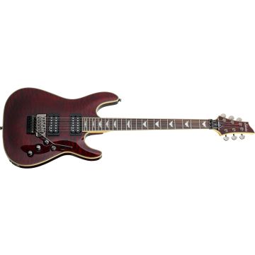 Schecter Omen Extreme-FR guitar in Black Cherry sku number SCHECTER2006