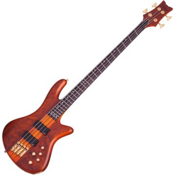 Schecter Stiletto Studio-4 FF Electric Bass Honey Satin sku number SCHECTER2793