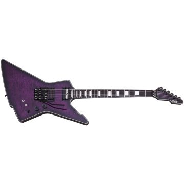 Schecter E-1 FR S Special Edition guitar in Trans Purple Burst sku number SCHECTER3071