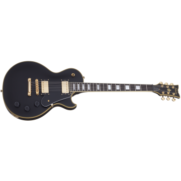 Schecter Solo-II Custom Electric Guitar Aged Black Satin sku number SCHECTER658