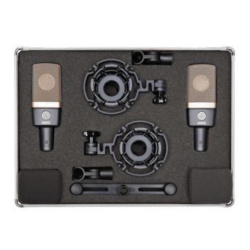 AKG C314 Matched Pair Stereo Microphone Set sku number 3386X00110