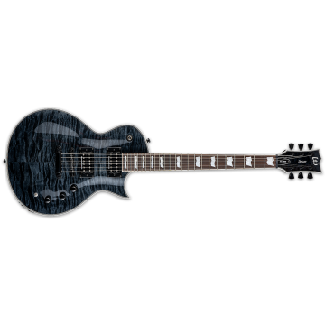 ESP LTD EC-1000/PIEZO/QM/STBLK guitar sku number LEC1000PIEZOQMSTBLK