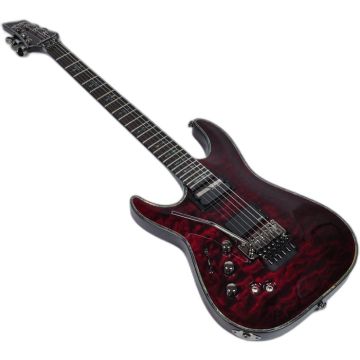 Schecter Hellraiser C-1 FR S LH guitar in Black Cherry sku number SCHECTER1828