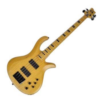 Schecter Riot-4 Session bass in Aged Natural Satin sku number SCHECTER2852