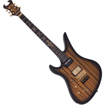 Schecter Synyster Custom-S LH guitar in Satin Gold Burst sku number SCHECTER1744
