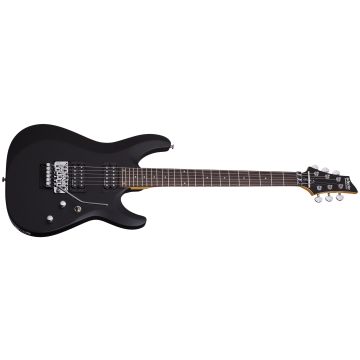 Schecter C-6 FR Deluxe guitar in Satin Black sku number SCHECTER434