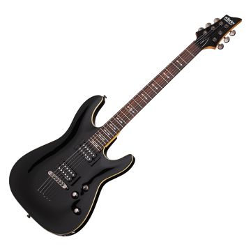 Schecter Omen-6 guitar in Gloss Black sku number SCHECTER2060