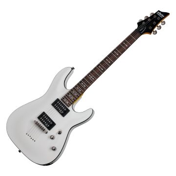 Schecter Omen-6 guitar in Vintage White sku number SCHECTER2061