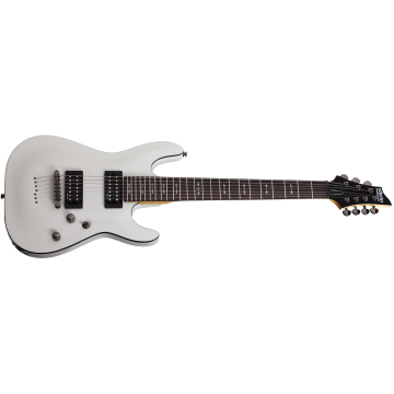 Schecter Omen-7 Electric Guitar in Vintage White Finish sku number SCHECTER2067