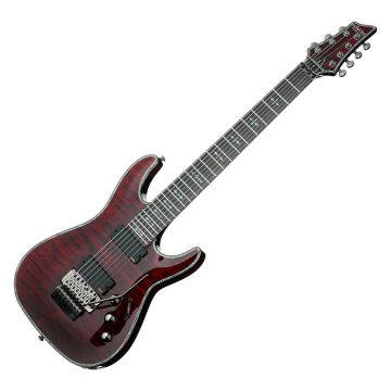 Schecter Hellraiser C-7 FR guitar in Black Cherry sku number SCHECTER1812