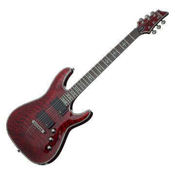 Schecter Hellraiser C-1 guitar in Black Cherry sku number SCHECTER1788