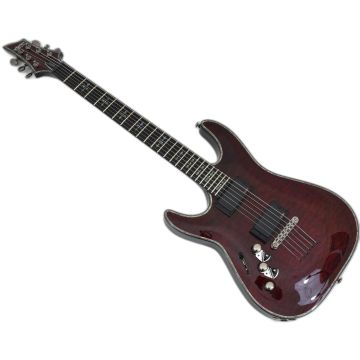 Schecter Hellraiser C-1 LH guitar in Black Cherry sku number SCHECTER1795