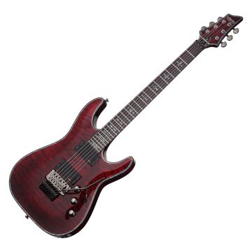 Schecter Hellraiser C-1 FR guitar in Black Cherry sku number SCHECTER1794